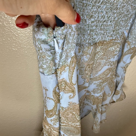 UO Paris Paisley Asymmetrical Cami - Picture 7 of 7